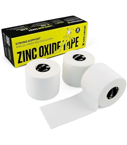 La Boutique Accessoires. Bandages blancs pour chevilles, genoux, épaules.