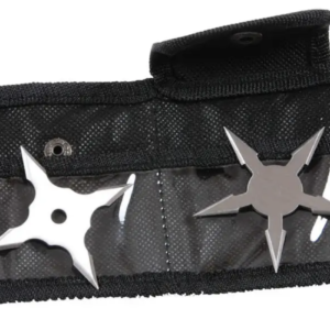 La Boutique Budo Taijutsu. Set de 4 shurikens en acier.