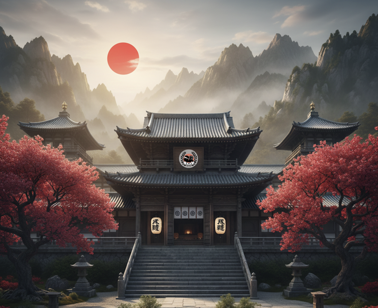 Entrée du Dojo qui est l'accueil du site.